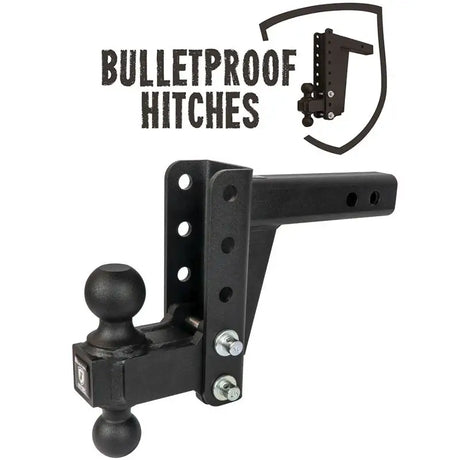 MD204 Bulletproof 2.0' Medium Duty 4' Drop/Rise hitch, durable and versatile for RV, Automotive, Powersports, off-road, marine, exterior, truck accessories, interior, truck bed, rv parts, Towing & Hitches, Winches & Hitches, Towing | Trailer | Axles | Brakes | Boat, AVADA - Best Sellers