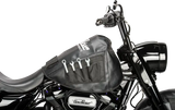 Motorix Service Cover for 5-6 Gal Motorcycle Tank with Pockets and Wrenches