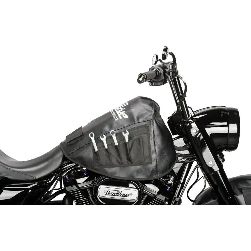 Motorix Service Cover for 5-6 Gal Motorcycle Tank with Pockets and Wrenches