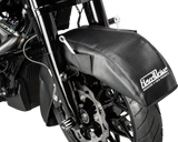 Black motorcycle fender cover for Mechanix Service Cover Front Fender with Pockets