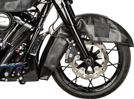 Motorix Service Cover Front Fender with Pockets for motorcycle front wheel protection