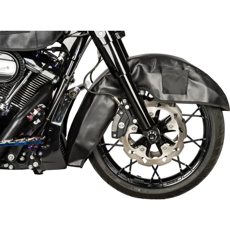 Motorix Service Cover Front Fender with Pockets for motorcycle front wheel protection