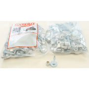 Bags of snowmobile studs and nuts for MEG-1325-CS Silver Mega Bite Trail Studs