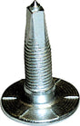 Metal screw with wide slotted head for MEG-1740-L Silver Mega Bite Studs product