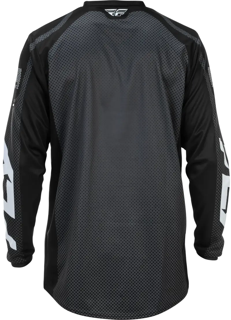 F 16 Jersey Black/White Lg - FLY RACING