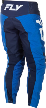 F 16 Pants Blue/Dark Blue/White Sz 34 - FLY RACING