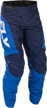 F 16 Pants Blue/Dark Blue/White Sz 34 - FLY RACING