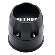 Method Cap 1717 - 108mm - Black - Push Thru - Truck & Automotive