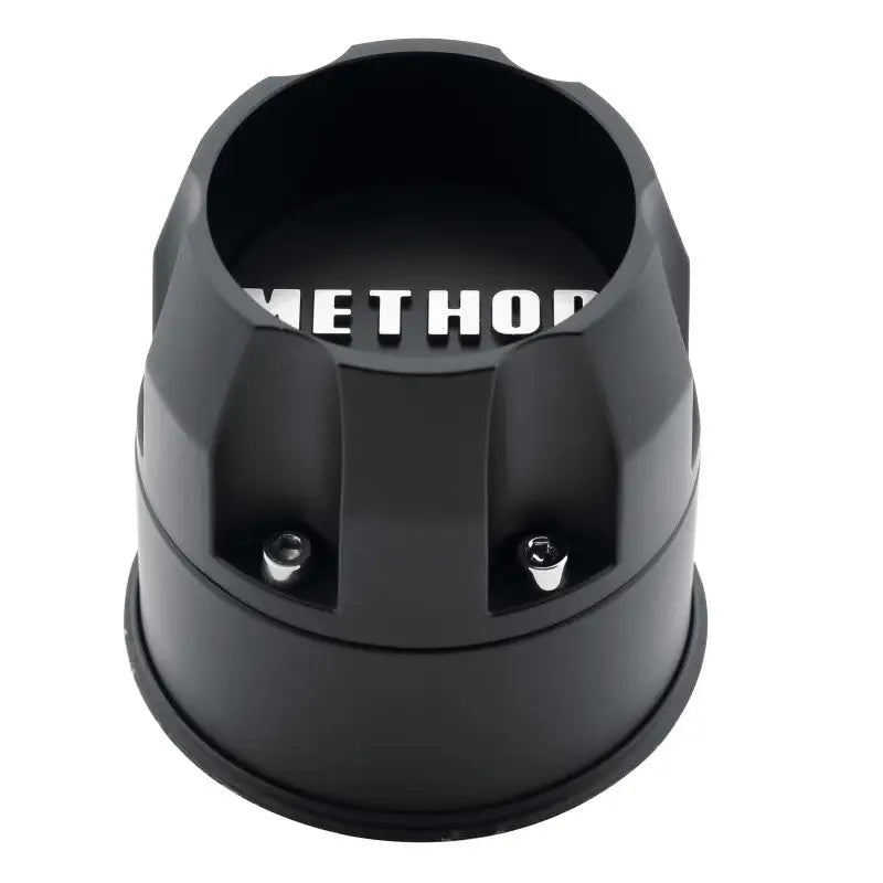 Method Cap 1717 - 108mm - Black - Push Thru - Truck & Automotive