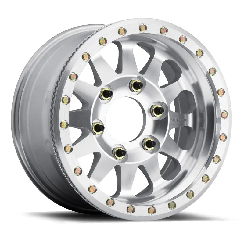 Method MR101 Beadlock 17x9 -12mm Offset 6x5.5 108mm CB Raw Machined w/BH-H24125 Wheel - Truck & Automotive