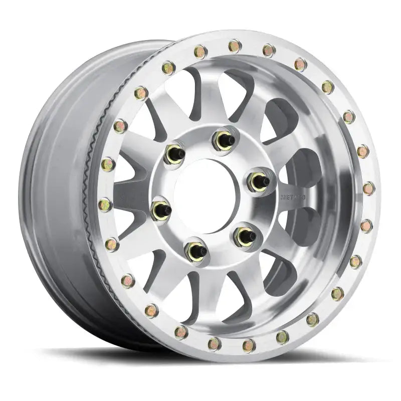 Method MR101 Beadlock 17x9 -12mm Offset 6x5.5 108mm CB Raw Machined w/BH-H24125 Wheel - Truck & Automotive