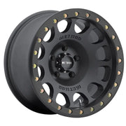 Method MR105 Beadlock 17x8.5 0mm Offset 8x6.5 130.81mm CB Matte Black w/BH-H24125 Wheel - Truck & Automotive