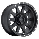 Method MR301 The Standard 17x8.5 0mm Offset 6x5.5 108mm CB Matte Black Wheel - Truck & Automotive