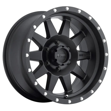 Method MR301 The Standard 17x8.5 0mm Offset 6x5.5 108mm CB Matte Black Wheel - Truck & Automotive