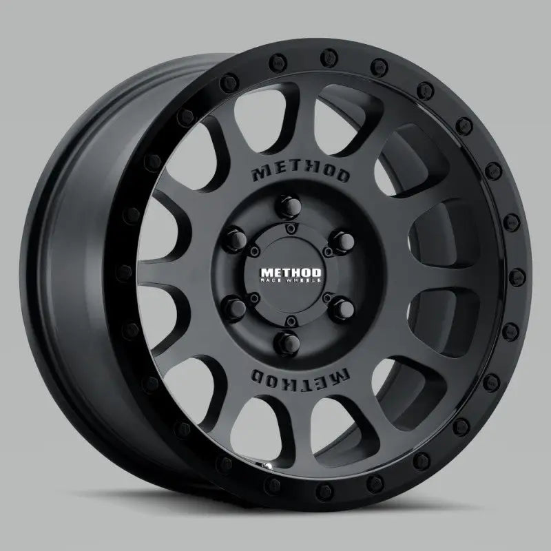 Method Wheels MR305680601000 Method MR305 NV 16x8 0mm Offset 6x5.5 108mm CB Double Black Wheel