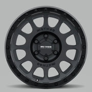 Method MR305 NV 16x8 0mm Offset 6x5.5 108mm CB Double Black Wheel - Truck & Automotive