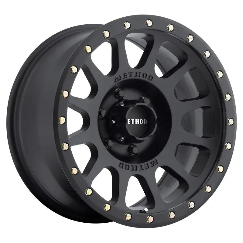 Method MR305 NV 18x9 0mm Offset 6x135 94mm CB Matte Black Street Loc Wheel - Truck & Automotive