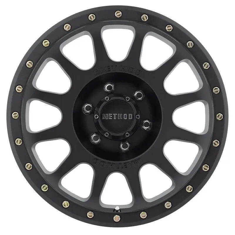 Method MR305 NV 18x9 0mm Offset 6x135 94mm CB Matte Black Street Loc Wheel - Truck & Automotive