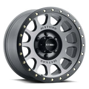 Method Wheels MR30589080818 Method MR305 NV 18x9 / +18mm Offset / 8x6.5 BP / 130.81mm CB / Titanium - Matte Black Lip Wheel - MR30589080818