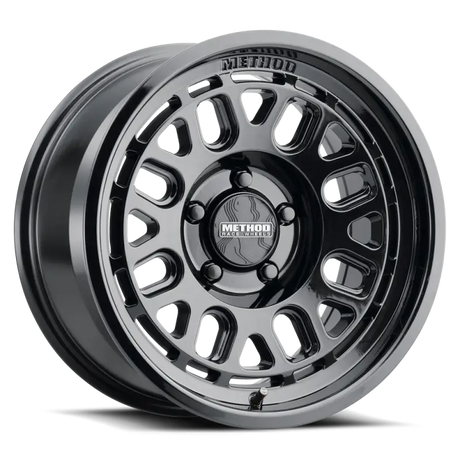 Black Method MR321 gloss black wheel with 17x8.5 size and -0mm offset