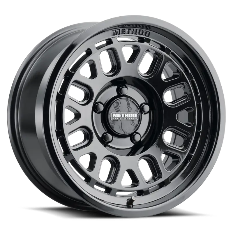 Black Method MR321 gloss black wheel with 17x8.5 size and -0mm offset