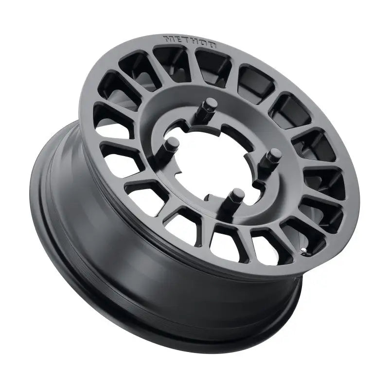 Method MR407 Bead Grip 15x6 / 5 + 1/51mm Offset / 4x136 / 100mm CB Matte Black Wheel - Truck & Automotive