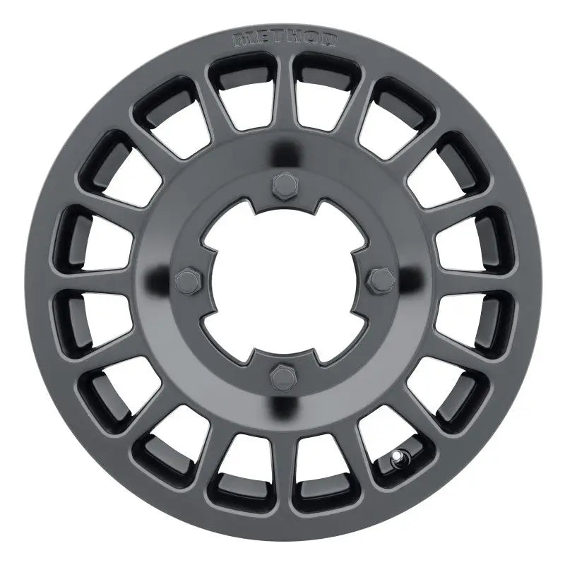 Method MR407 Bead Grip 15x6 / 5 + 1/51mm Offset / 4x136 / 100mm CB Matte Black Wheel - Truck & Automotive