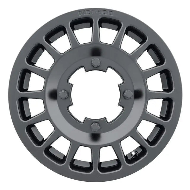 Method MR407 Bead Grip 15x6 / 5 + 1/51mm Offset / 4x136 / 100mm CB Matte Black Wheel - Truck & Automotive