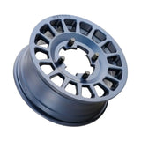 Blue Off-Road Wheel featuring Method MR407 Bead Grip in Bahia Blue finish