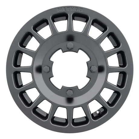 Method MR407 Bead Grip 15x6 / 5 + 1/51mm Offset / 5x4.5 / 77mm CB Matte Black Wheel - Truck & Automotive