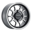 Method MR409 Bead Grip 15x7 / 4 + 3/13mm Offset / 4x156 / 132mm CB Steel Grey Wheel - Truck & Automotive