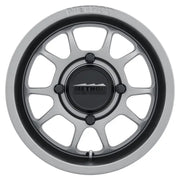 Method Wheels MR40957046443 Method MR409 Bead Grip 15x7 / 4+3/13mm Offset / 4x156 / 132mm CB Steel Grey Wheel