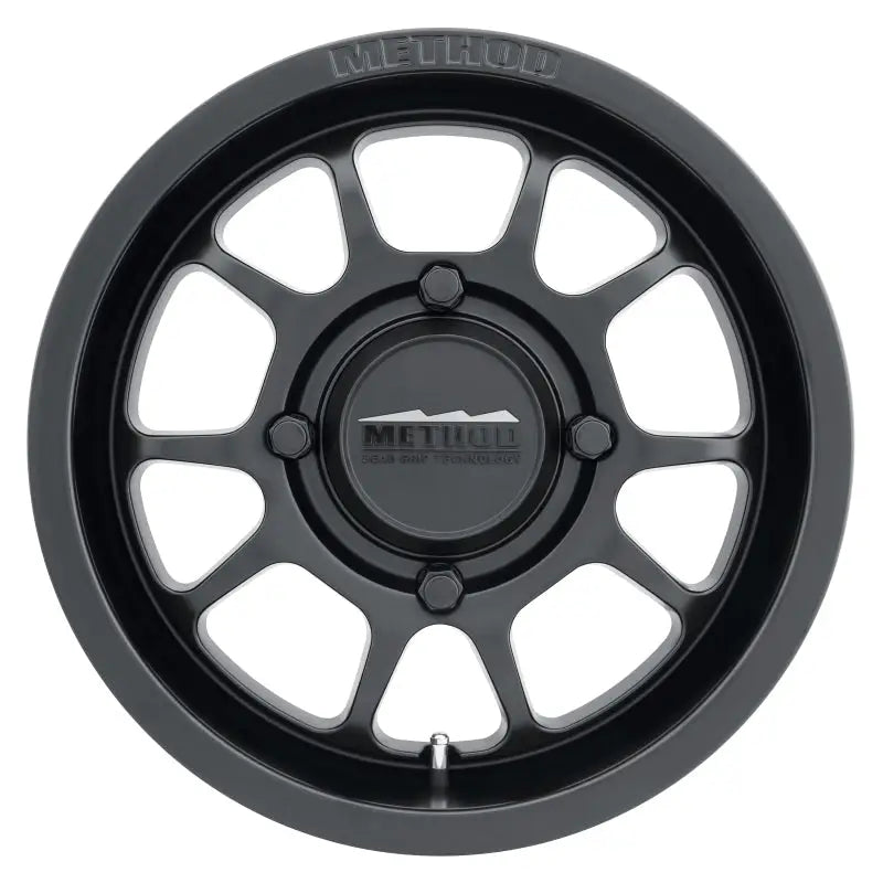 Method MR409 Bead Grip 15x8 / 4 + 4/0mm Offset / 4x136 / 106.25mm CB Matte Black Wheel - Truck & Automotive
