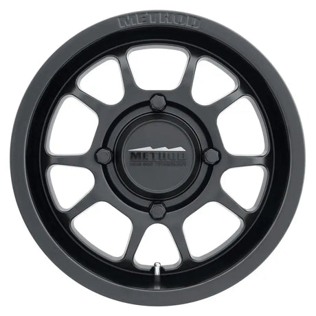 Method MR409 Bead Grip 15x8 / 4 + 4/0mm Offset / 4x136 / 106.25mm CB Matte Black Wheel - Truck & Automotive