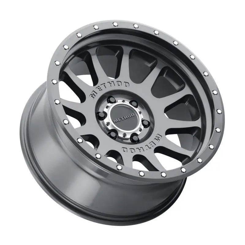 Method Wheels MR60521060824N Method MR605 NV 20x10 -24mm Offset 6x5.5 106.25mm CB Gloss Titanium Wheel
