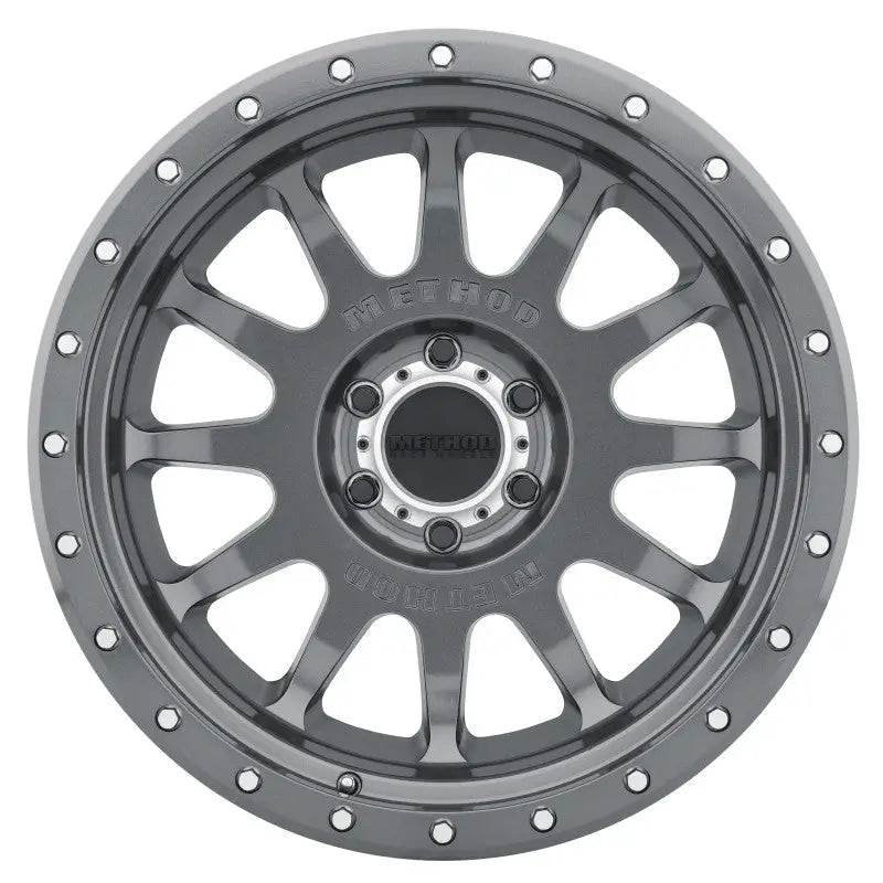 Method Wheels MR60521060824N Method MR605 NV 20x10 -24mm Offset 6x5.5 106.25mm CB Gloss Titanium Wheel