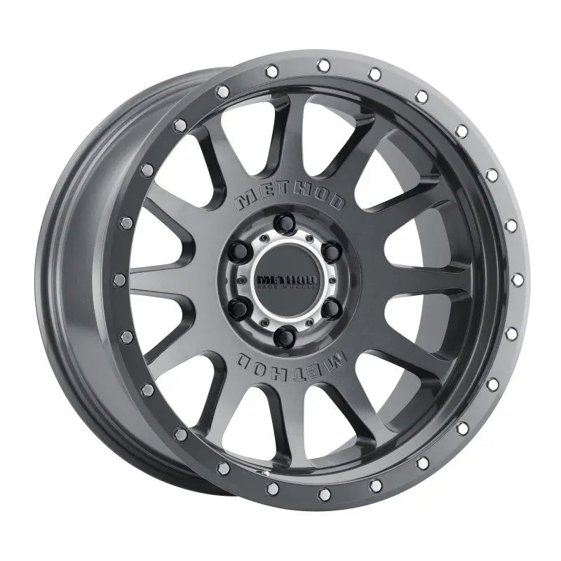Method Wheels MR60521060824N Method MR605 NV 20x10 -24mm Offset 6x5.5 106.25mm CB Gloss Titanium Wheel