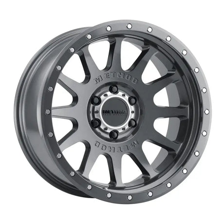 Method MR605 NV 20x10 -24mm Offset 6x5.5 106.25mm CB Gloss Titanium Wheel - Truck & Automotive