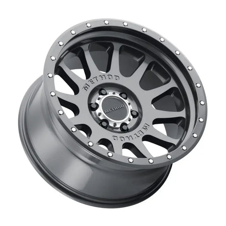 Method MR605 NV 20x10 -24mm Offset 6x5.5 106.25mm CB Gloss Titanium Wheel - Truck & Automotive