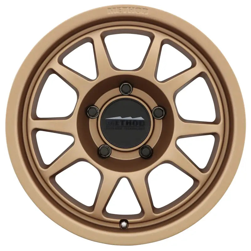 Method MR702 17x8.5 0mm Offset 5x5 71.5mm CB Bronze Wheel - Truck & Automotive