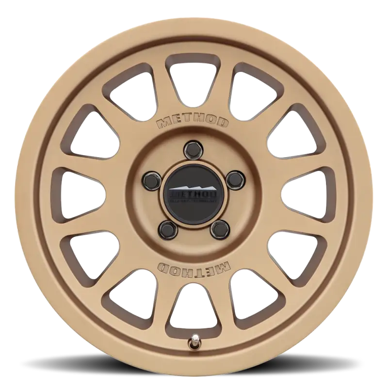 Bronze Color Method MR703 Wheel Displaying the Method Bronze Style