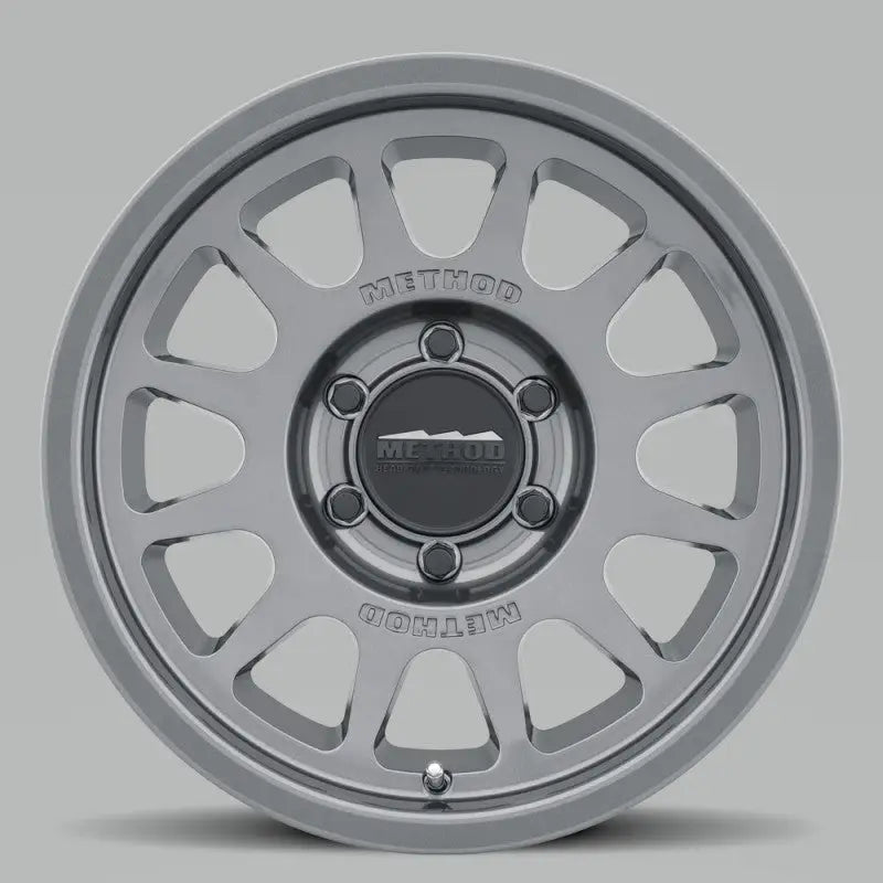 Method MR703 17x8.5 0mm Offset 6x135 87mm CB Gloss Titanium Wheel - Truck & Automotive