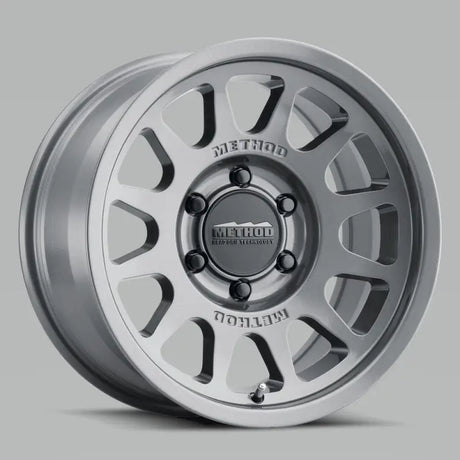 Method MR703 17x8.5 0mm Offset 6x135 87mm CB Gloss Titanium Wheel - Truck & Automotive