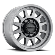Method Wheels MR70479088818H Method MR704 HD 17x9 18mm Offset 8x180 130.81mm CB Titanium Wheel - MR70479088818H