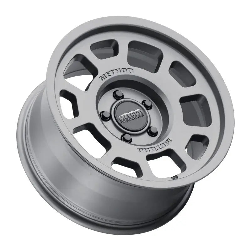 Method Wheels MR70589058825 Method MR705 18x9 +25mm Offset 5x150 110.5mm CB Titanium Wheel