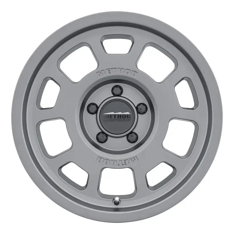 Method Wheels MR70589058825 Method MR705 18x9 +25mm Offset 5x150 110.5mm CB Titanium Wheel