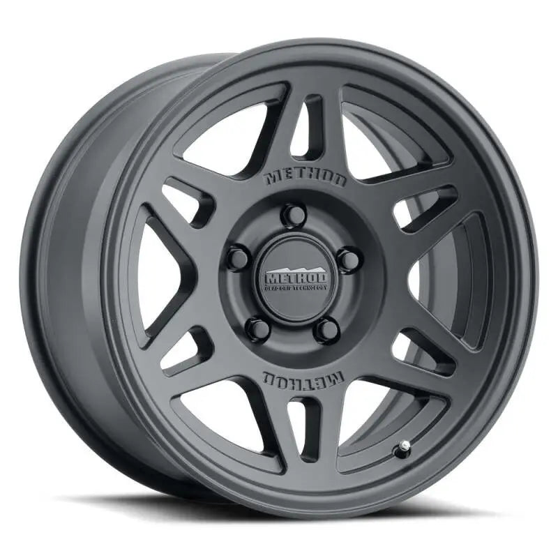 Method Wheels MR70678516500 Method MR706 Bead Grip 17x8.5 0mm Offset 6x135 135mm Matte Black Wheel - MR70678516500