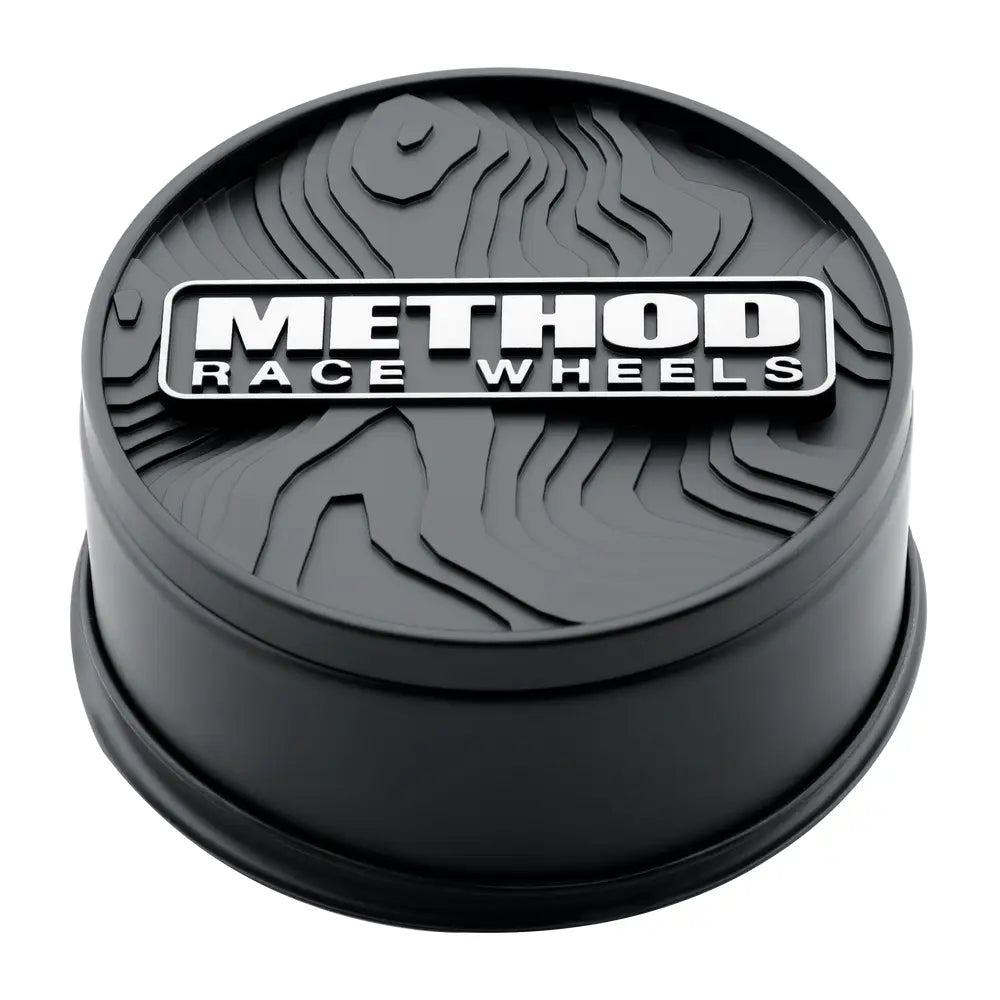 Method Race Limited Lifetime Warranty Wheel Center Cap CP-Topo108P-B - Topo 108MM Push Thru BL