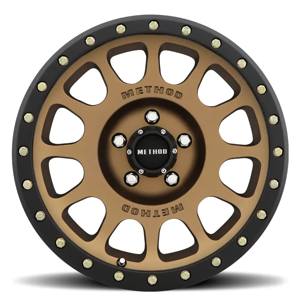 Method Race With Method Logo Center Cap Wheel MR30589058900 - MR305 NV 18X9 0MM Offset