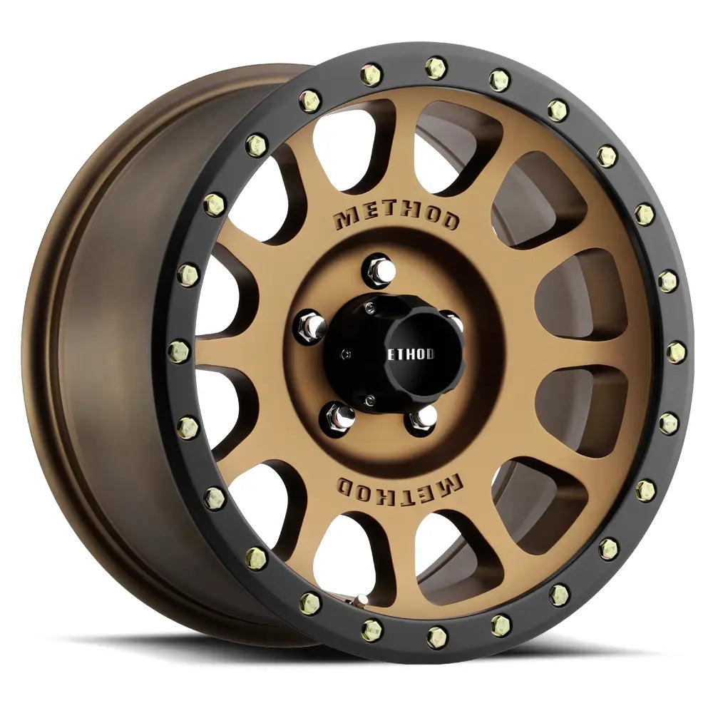 Method Race With Method Logo Center Cap Wheel MR30589058900 - MR305 NV 18X9 0MM Offset